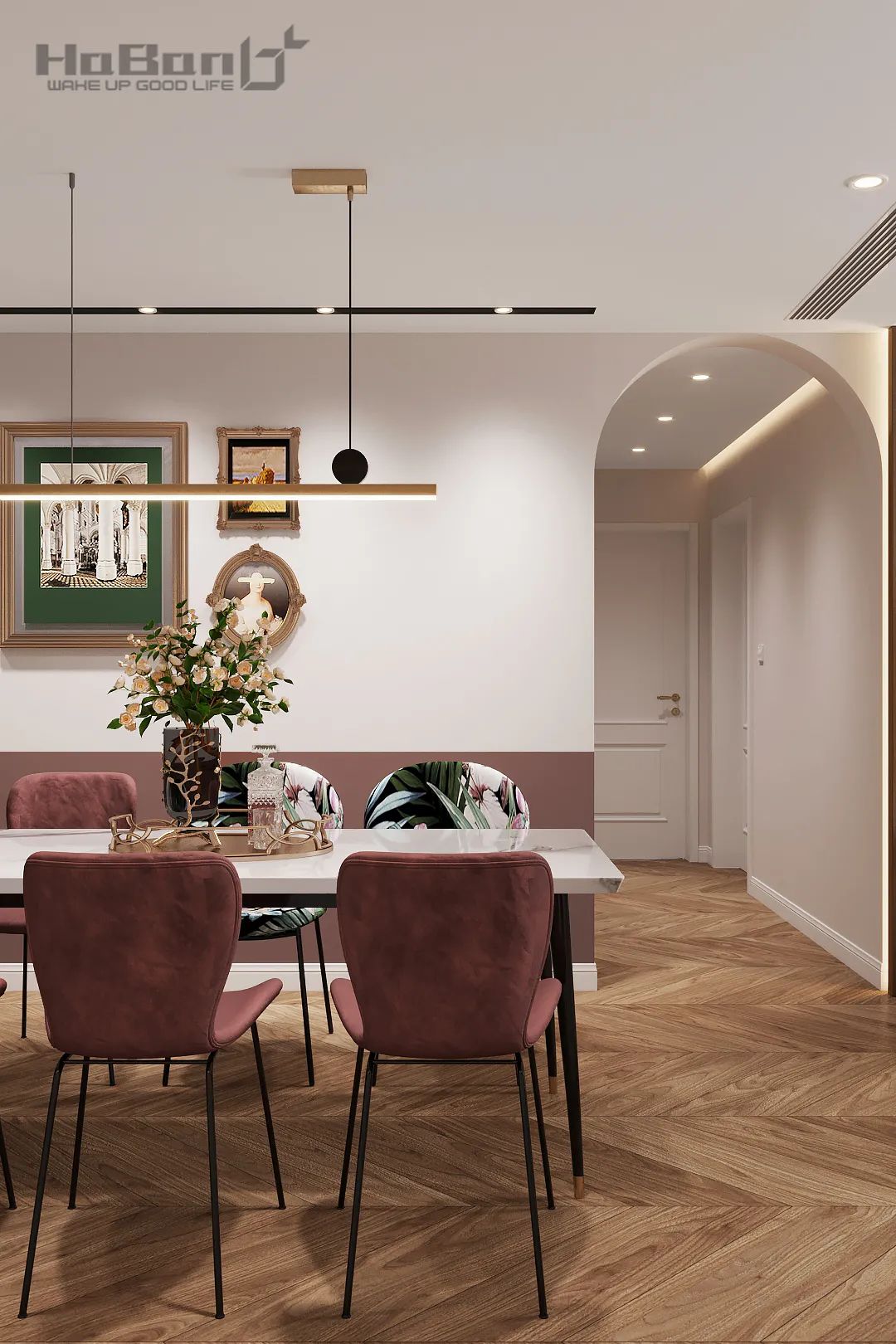 北欧风相马大乘设计案例 | 色彩碰撞为空间注入生命力-17