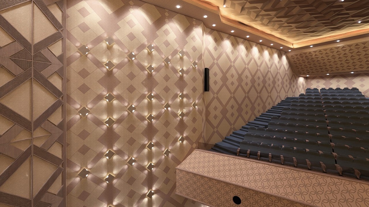 Theatre Interior Design in KSA - GRAND AUDITORIUM-10