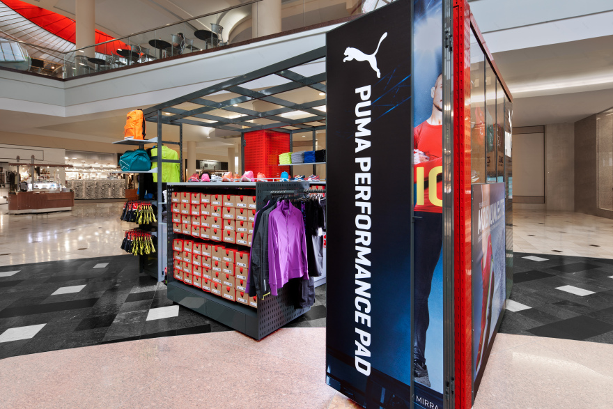 PUMA 全球商场临时店铺设计-9