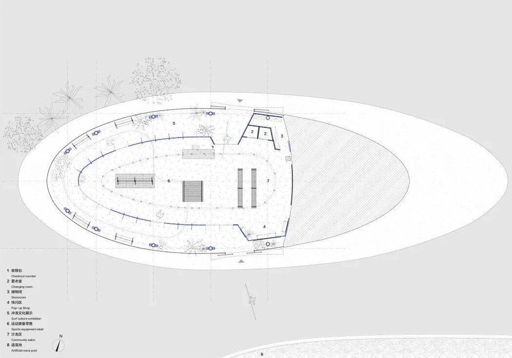良式建筑｜全国首个造浪池配套商店（Nice Try运动商店）丨中国万宁-23
