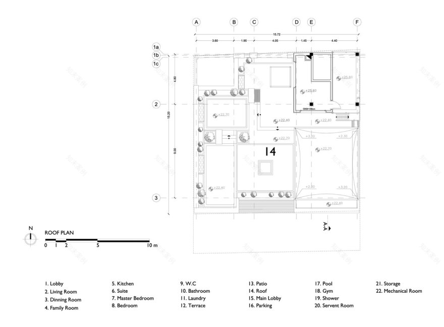 德黑兰北部集群建筑的室内设计亮点-43