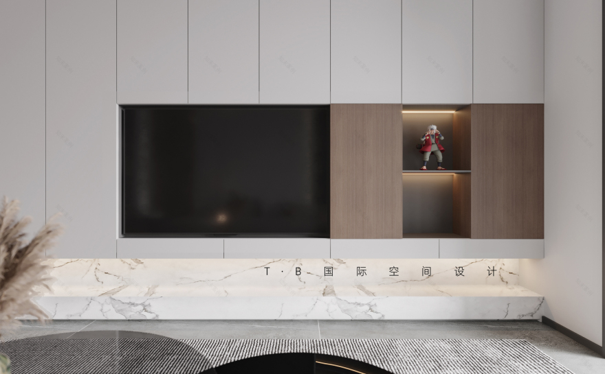 简约魅力,南通 131㎡现代蜗居设计丨中国南通丨T·B 国际空间设计-17