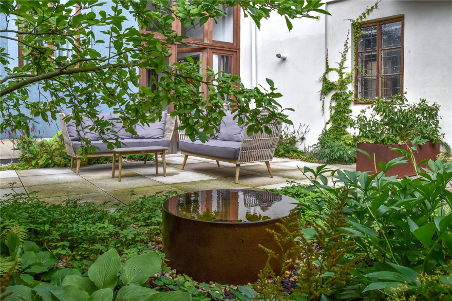 捷克利托米什尔住宅庭院景观丨Atelier Partero-31