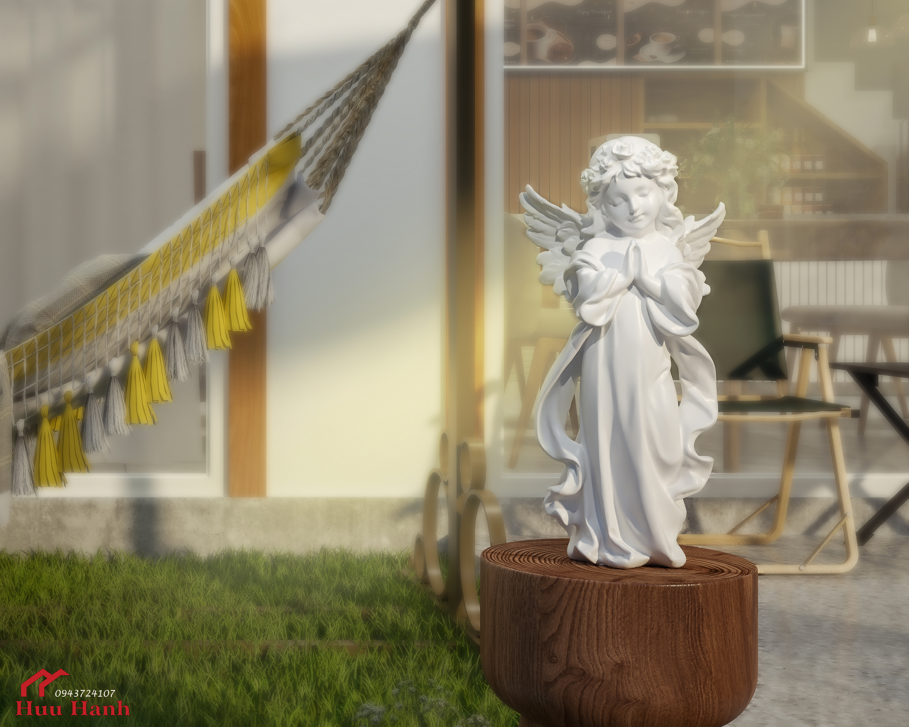 CHILL DRAGON Café – Modern Tropical Facade Design-6