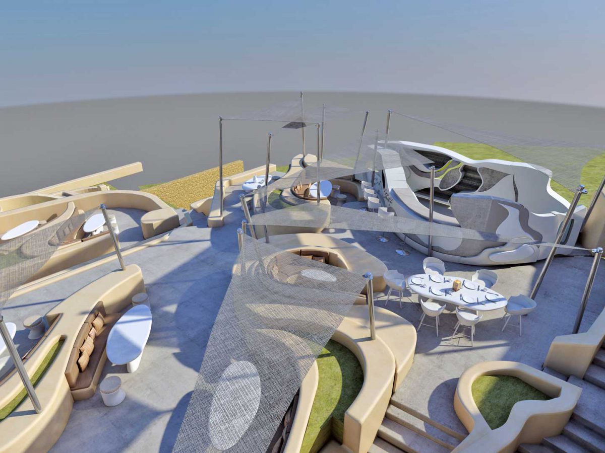 Pool Bar Dome Resort - Utopia Hotel Design Staging-31