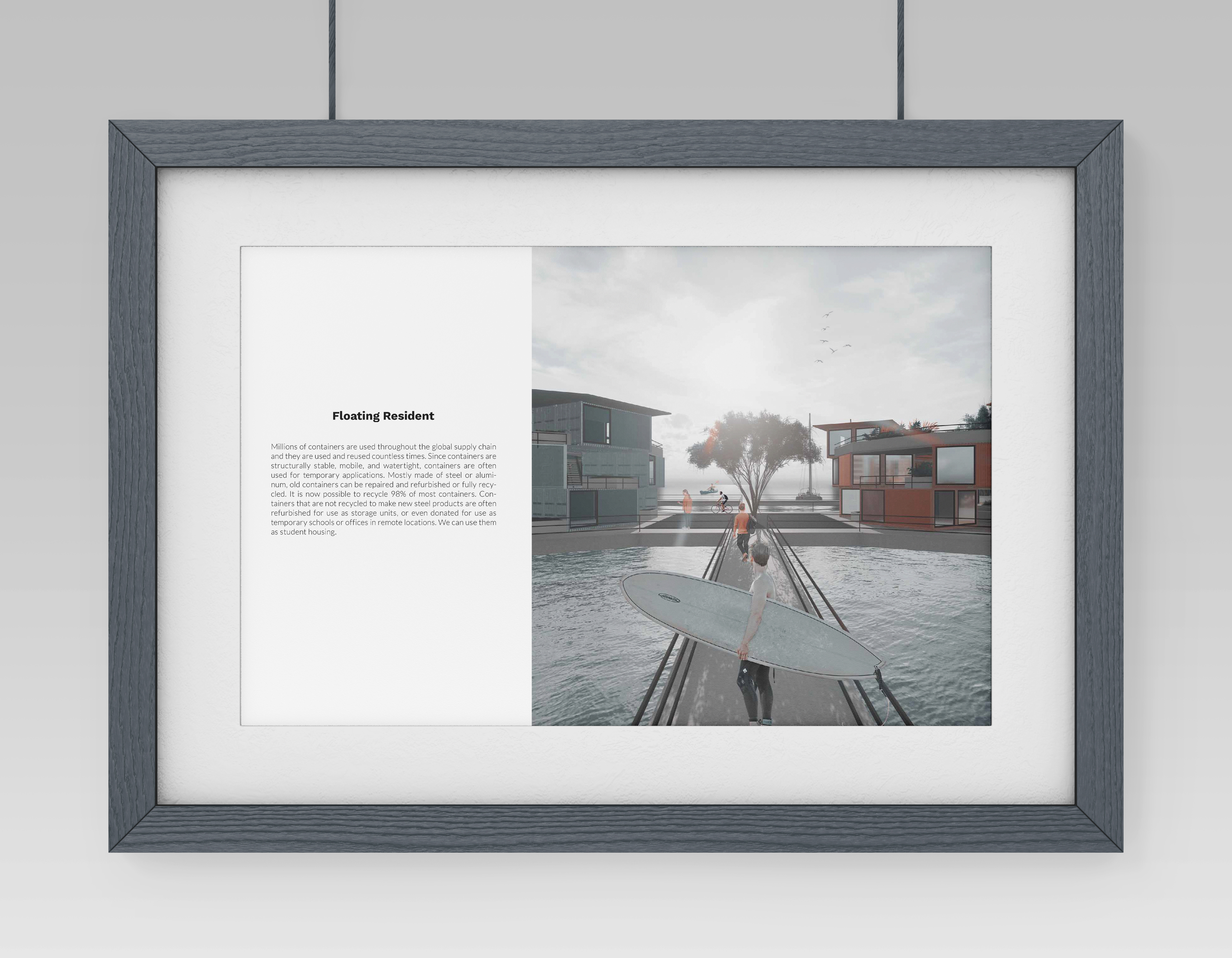 Floating Resident · 建筑竞赛项目-1