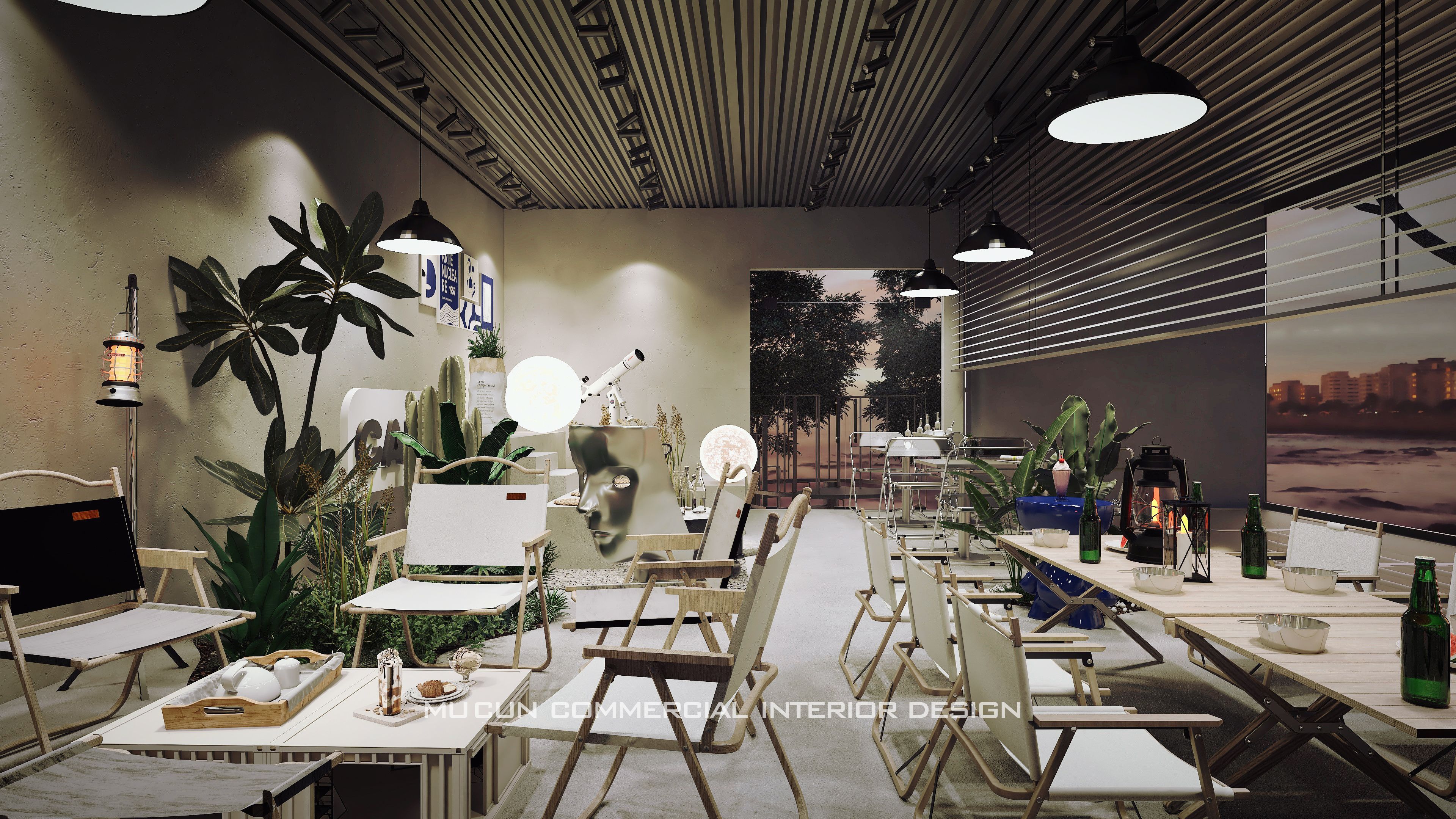 网红风小酒馆咖啡店怎么设计更亮眼？-25