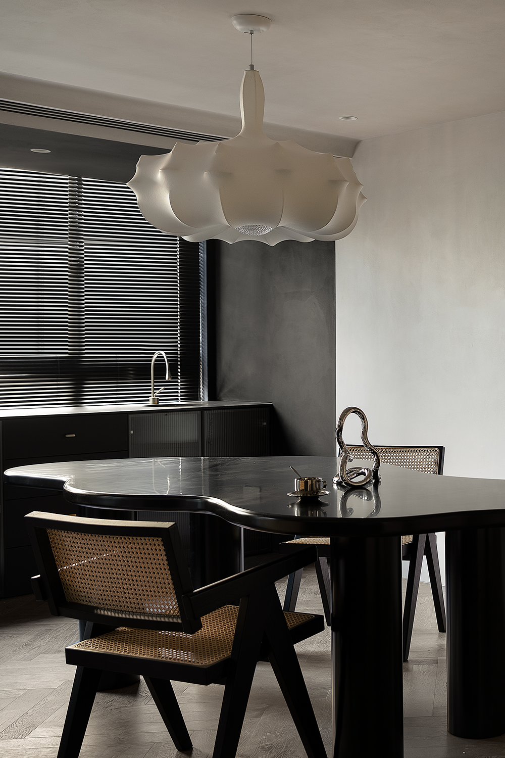 安徽合肥庐月湾 140㎡极简私宅丨中国合肥丨量子空间设计-22