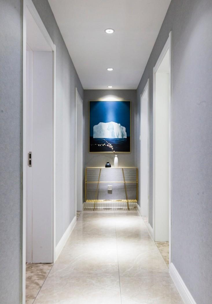 98 平米现代轻奢四房改造,设计师用心打造蓝粉主题空间-148