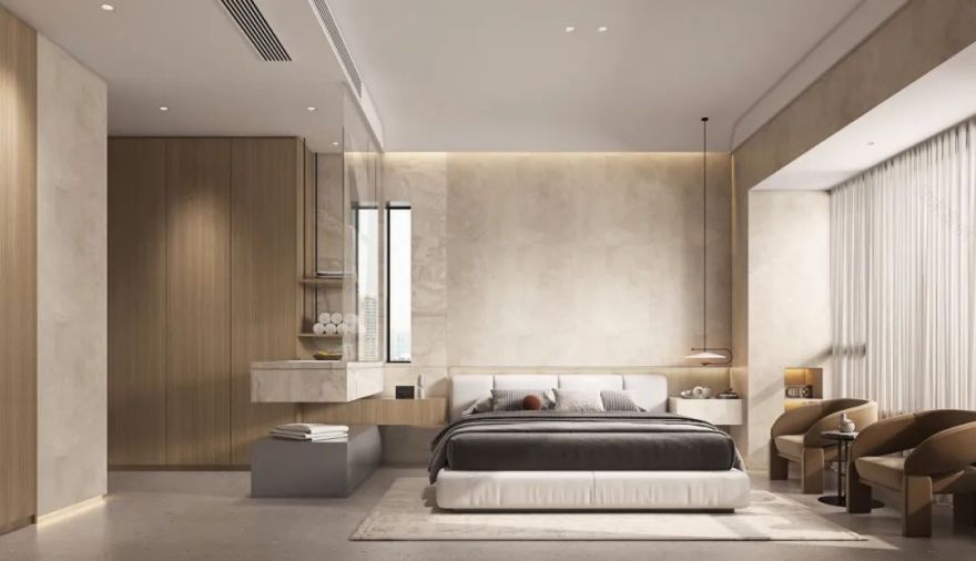 现代侘寂美学 · 泰丰·千花岛私宅设计丨中国惠州丨一川空间设计事务所-29