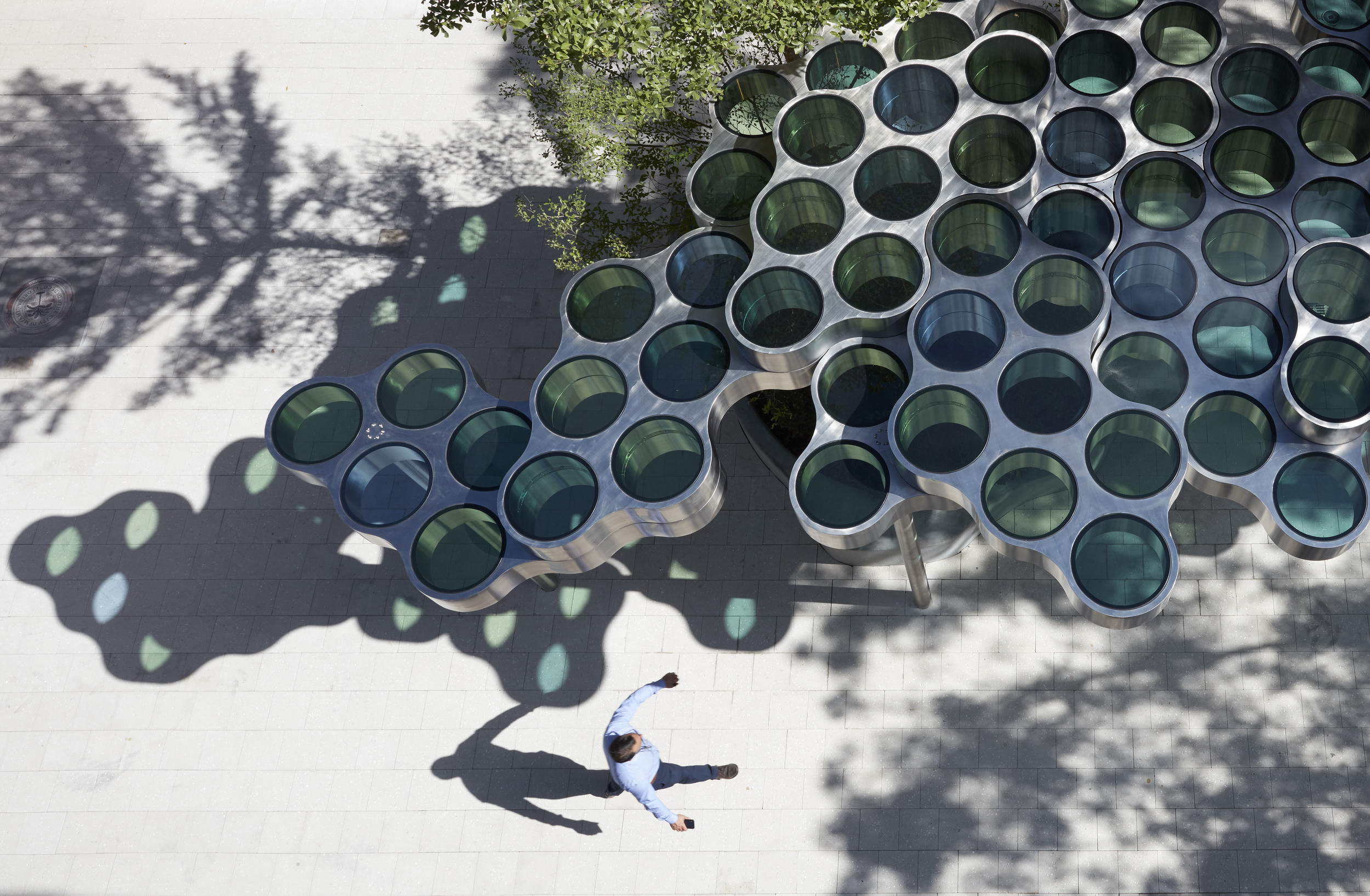 迈阿密“云”雕塑棚架——自然与都市的和谐交融-17