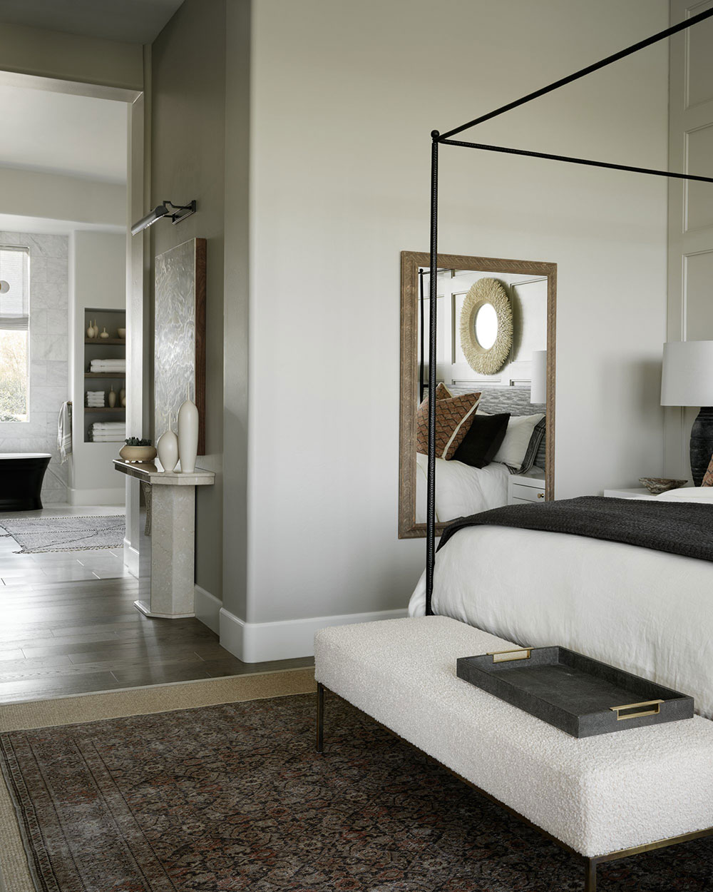 优雅沙漠度假屋，自然色彩与现代美学的完美融合-18