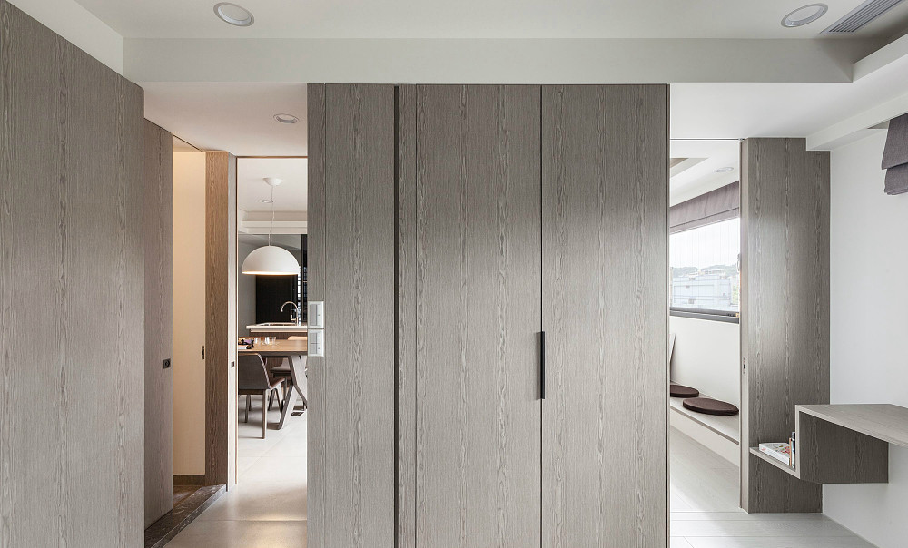 现代风格住宅设计 | 木质、金属、玻璃的巧妙融合-5