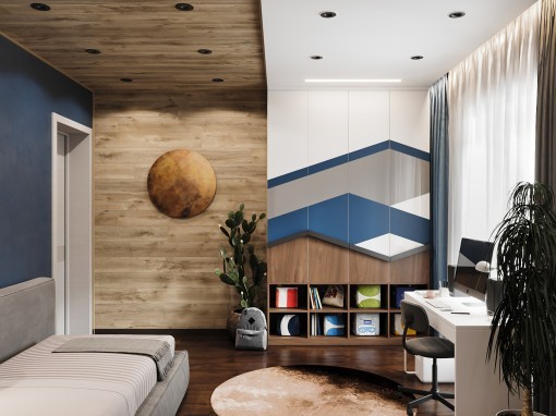 森林岛小区住宅室内设计丨俄罗斯车里雅宾斯克丨文本未提及-28