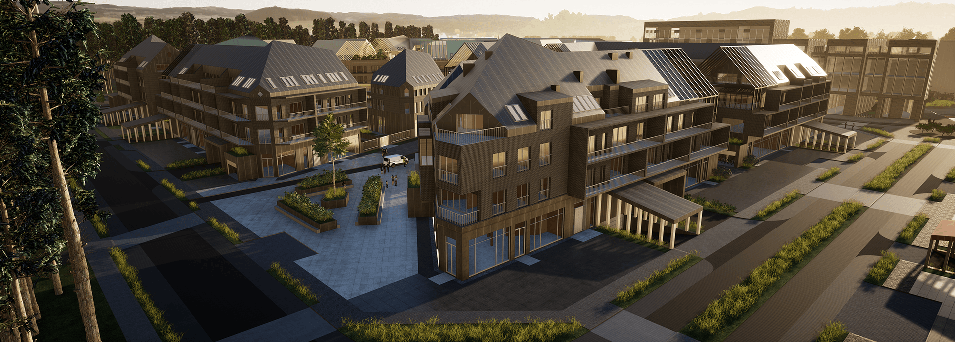 高密度和低层多功能木结构住宅区丨波兰比得哥什丨Damian Dominiczak-345