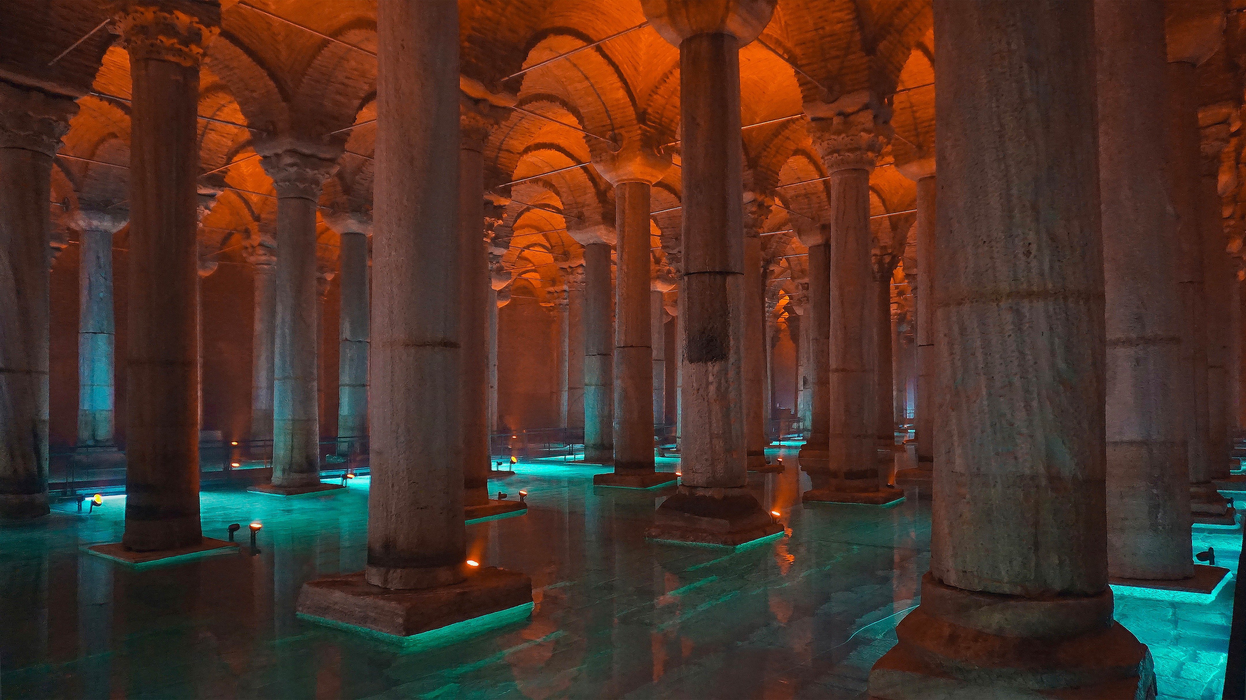 伊斯坦布尔地下水宫殿修复丨土耳其伊斯坦布尔丨伊斯坦布尔工作室等-19