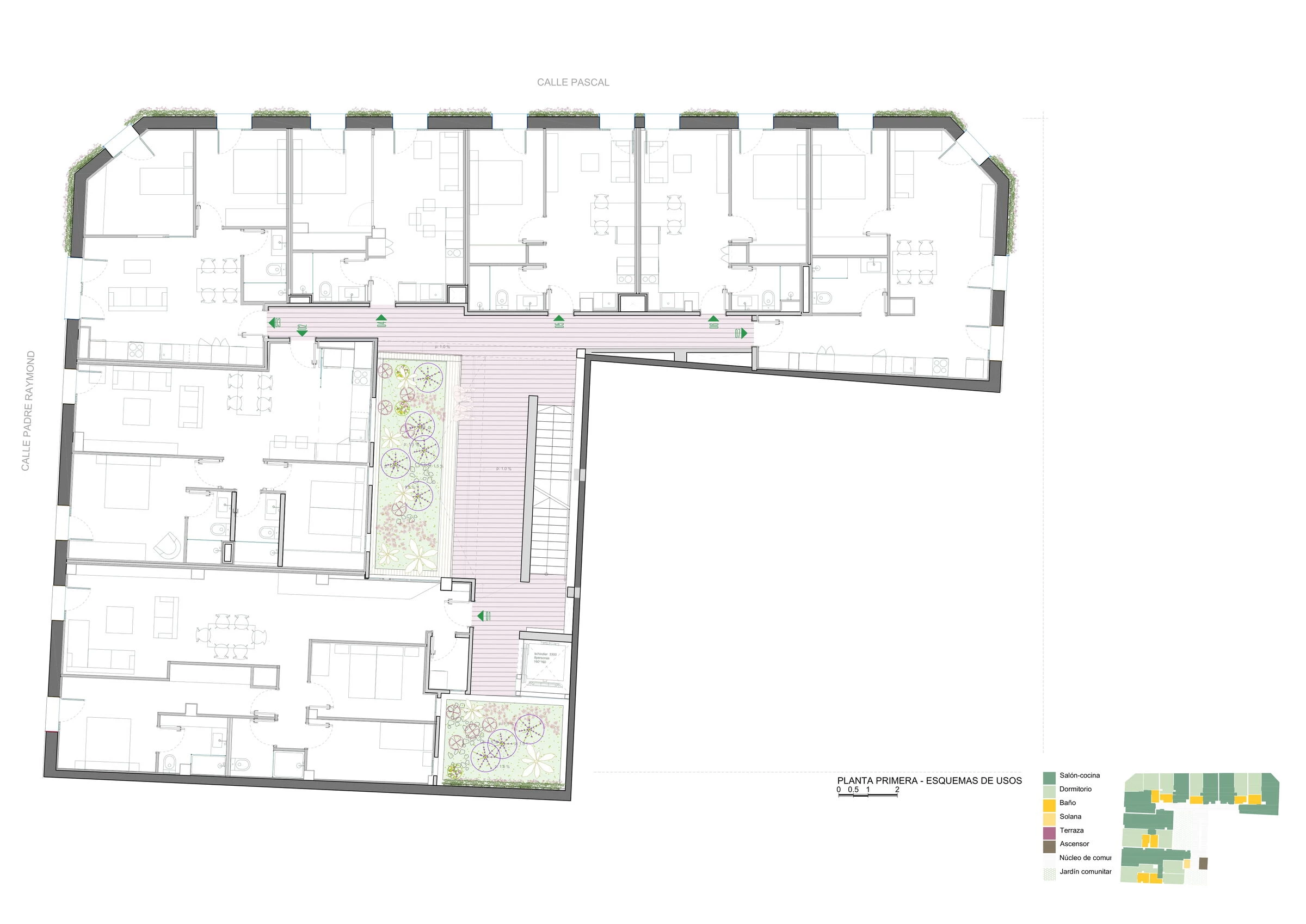 绿意盎然的城市花园——西班牙 Las Palmas de Gran Canaria 公寓设计-29