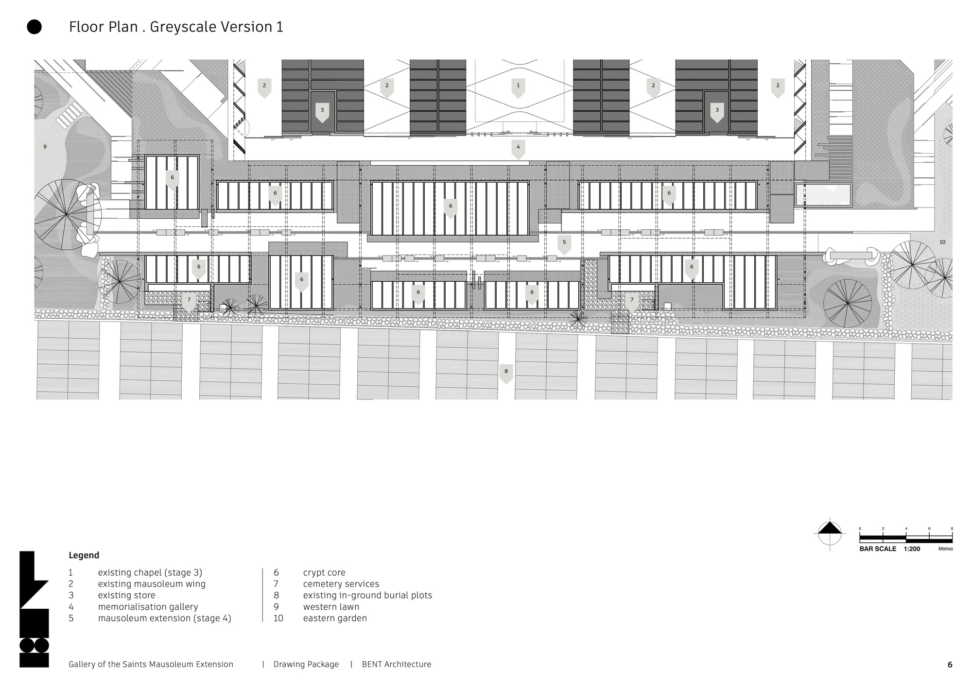 Gallery of the Saints Mausoleum Extension / BENT Architecture-39