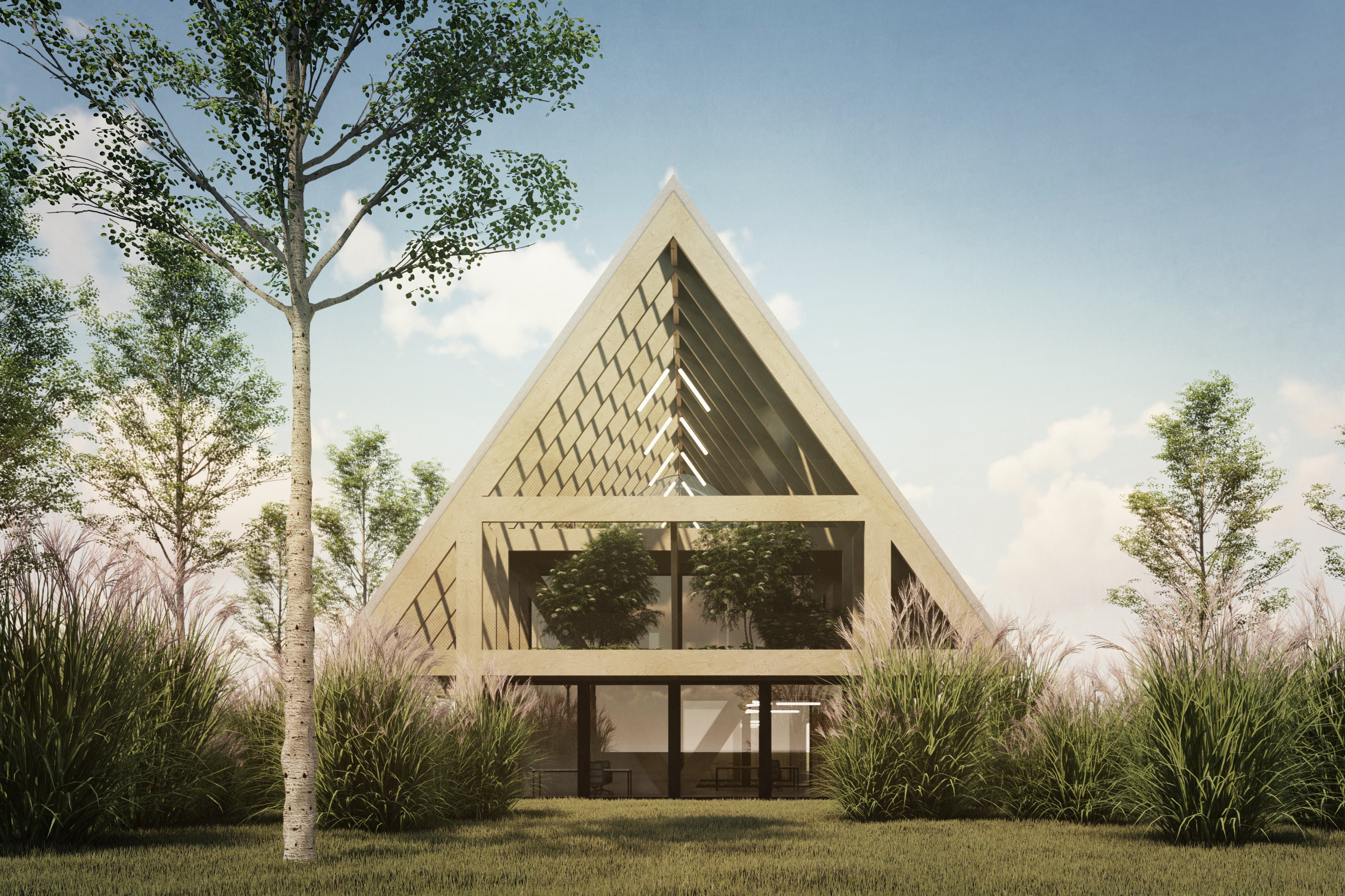 Klouboucká 森林总部丨俄罗斯丨Mjölk architects-68