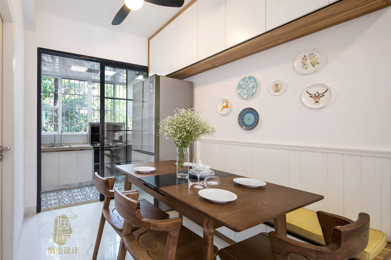 华南理工南秀村四口之家北欧风改造-25