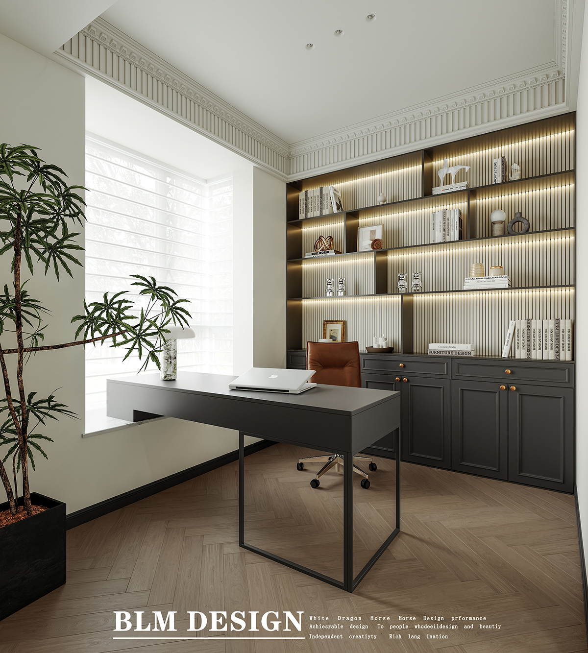 法式设计案例分享—白龙马效果图-3