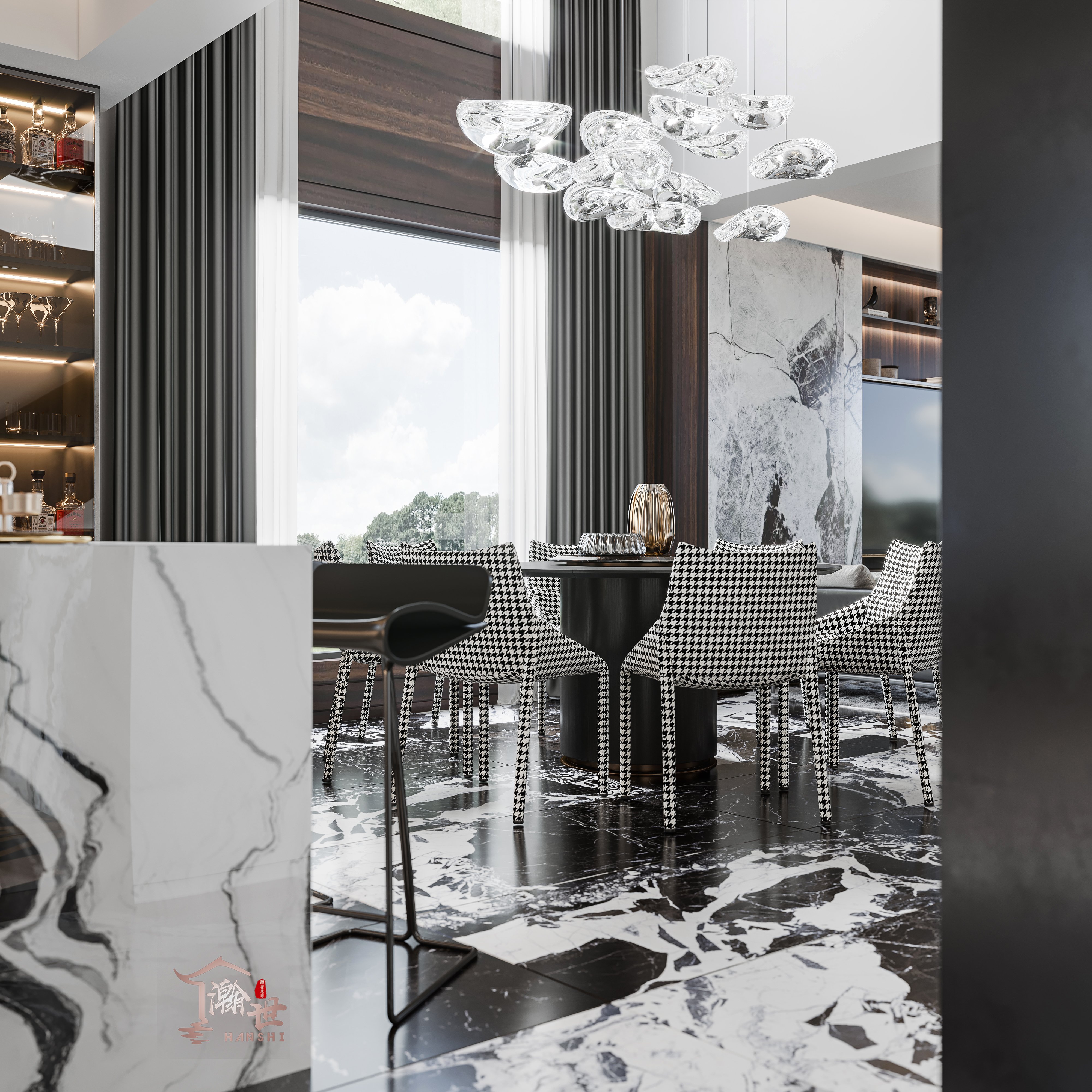 现代轻奢家装-瀚世表现-8