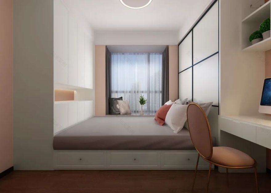 现代简约风格,打造 150㎡三室两厅的温馨家居-39