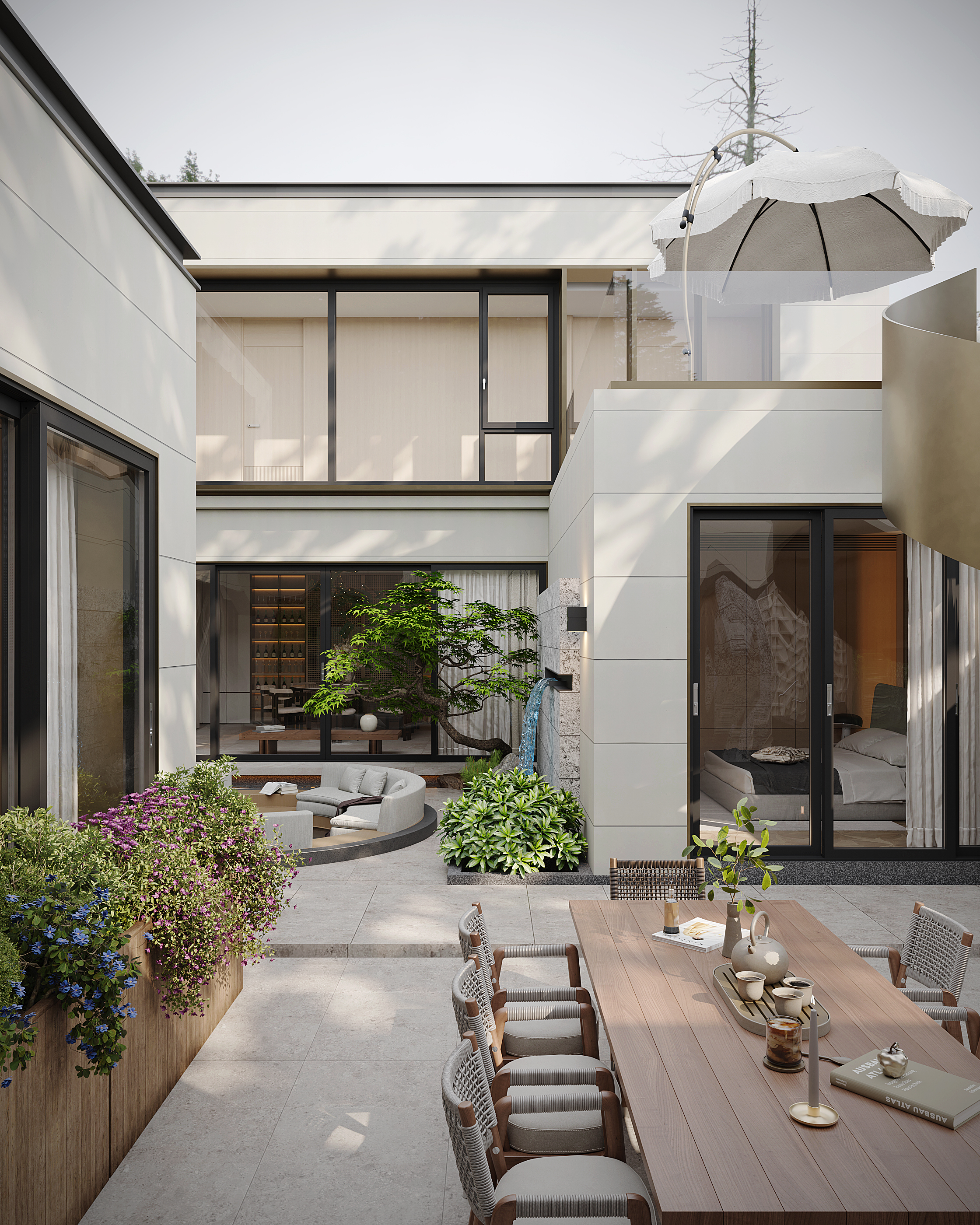 南昌万科无山合院-豪宅园林篇-8