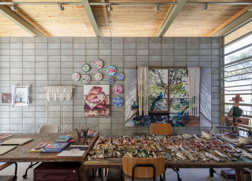 工作室和住宅 EA丨巴西圣保罗丨AMZ Arquitetos-19
