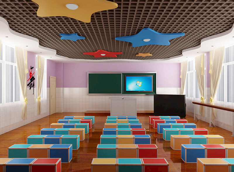 舞蹈教室 舞蹈房设计案例效果图-15