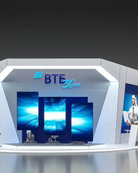 Стенд 140 метров для компании ВТБ