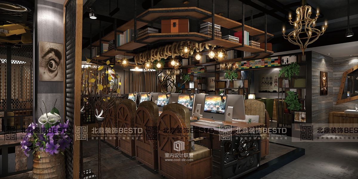 昆明网吧设计云南网吧设计昆明网吧装修-4