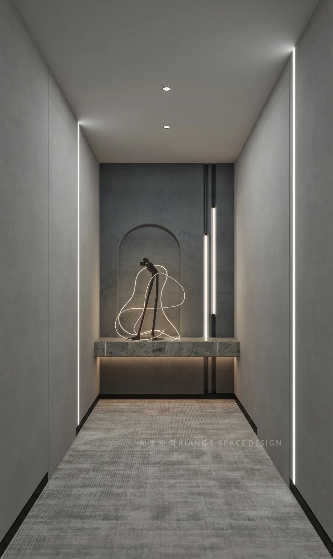 杭州共生别墅,禅意与现代共融-31