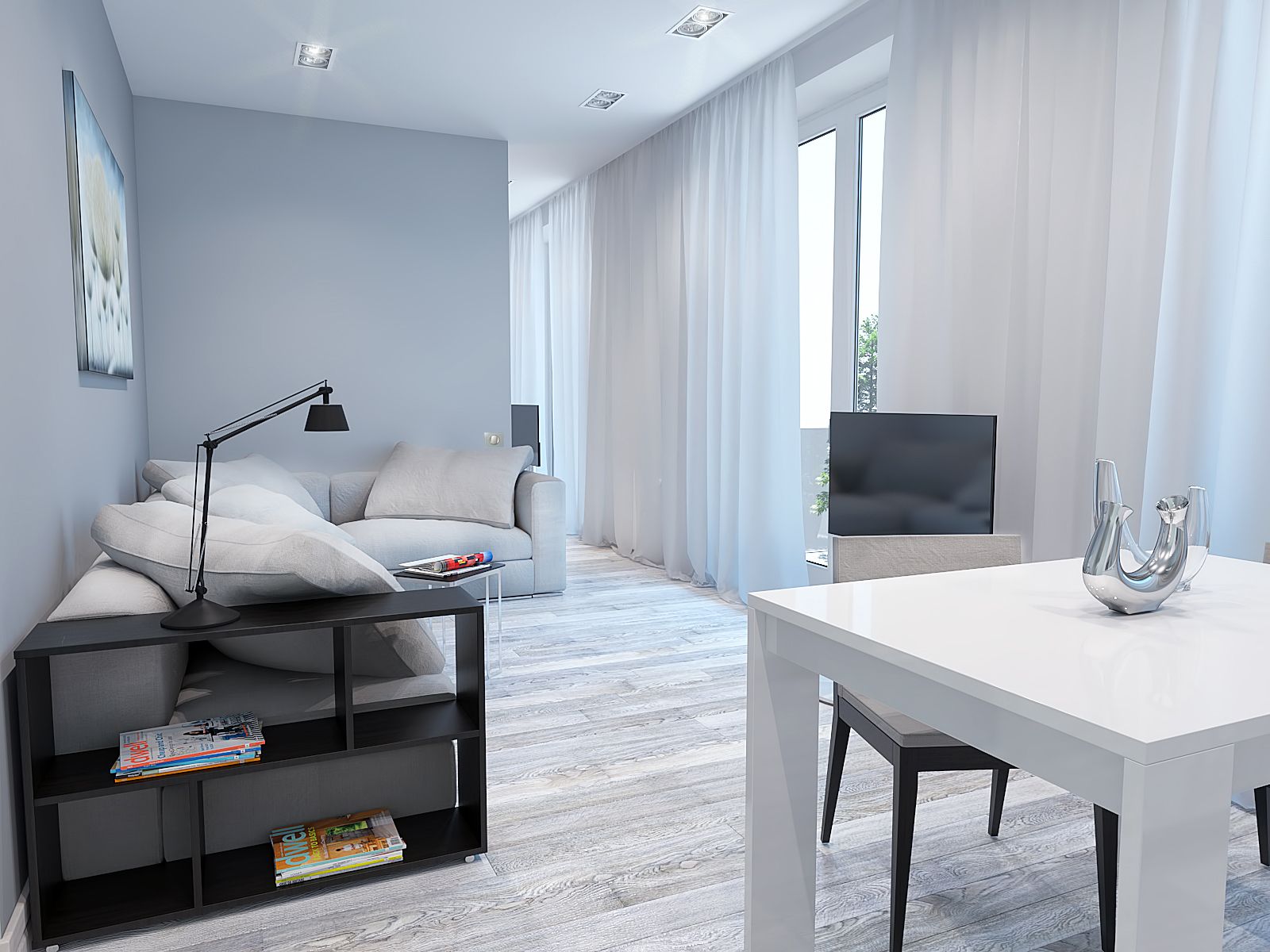 “Московская”公寓设计项目丨安德烈·戈尔金斯基设计工作室-5