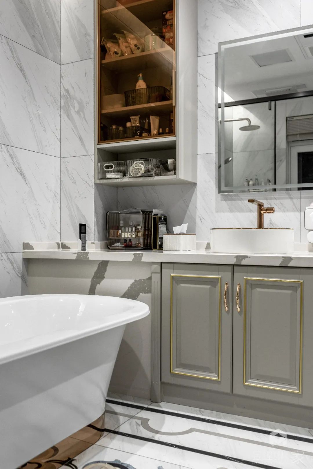 复古美式遇见浪漫法式,多元风格打造幸福之家丨金螳螂家吴中店-39