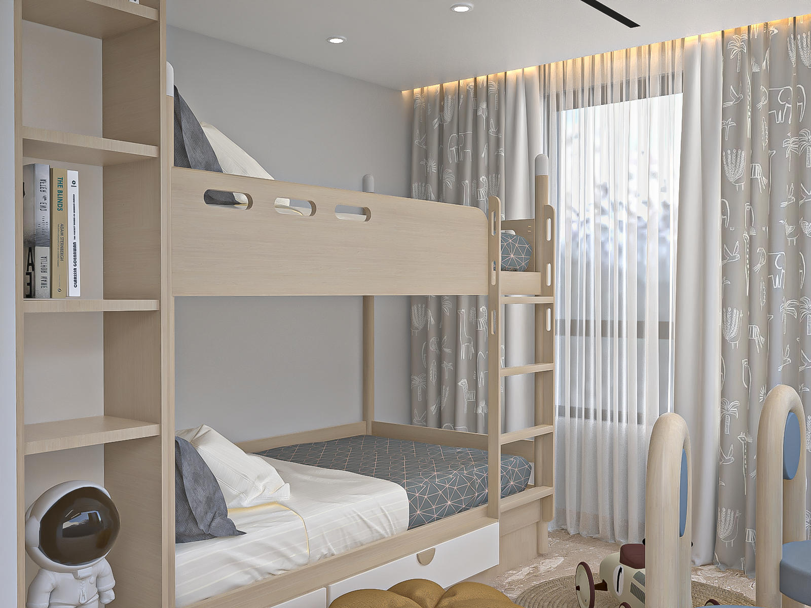 KIDS ROOM + TOILET 设计-9