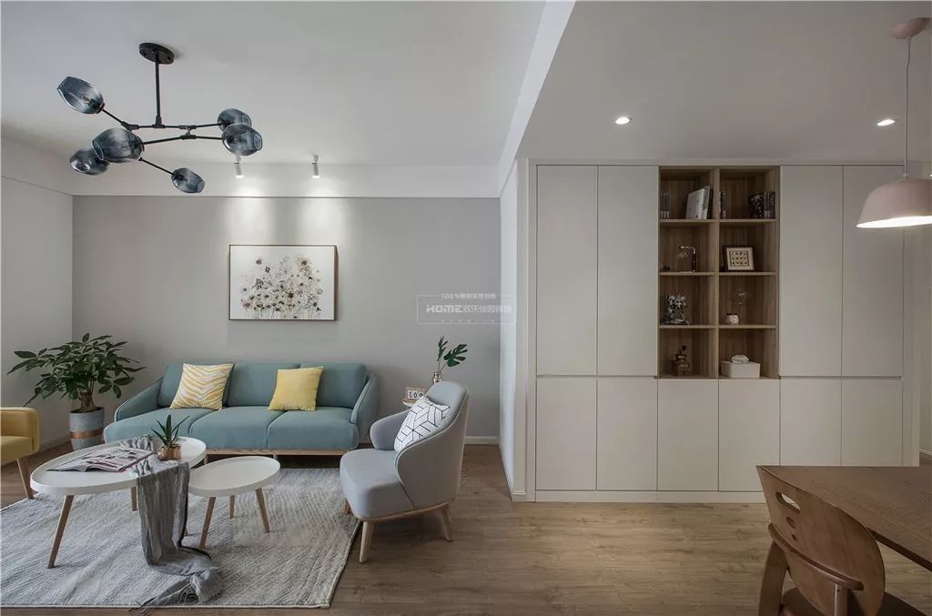 新亚洲体育城水木清华 128㎡北欧风家居设计-23