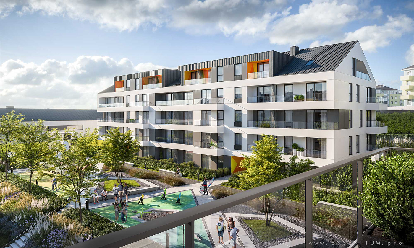 波兰 Gdansk 新住宅区 HVL 360 度全景展示-12