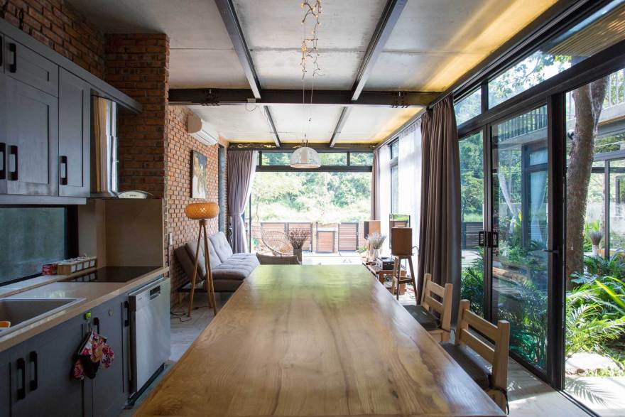 山间双户共享家园·Sơn Trà半岛自然美景中的简约别墅设计-29