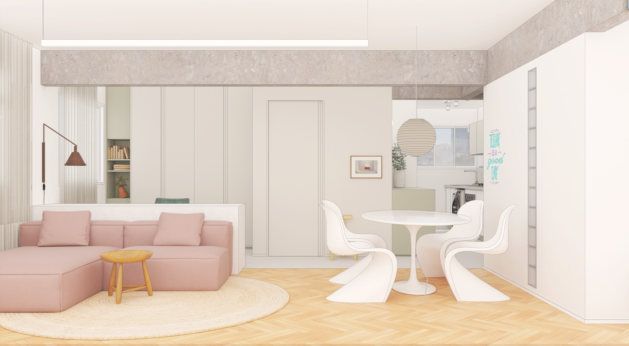 阿拉鲁阿马公寓，奥洛工作室丨巴西圣保罗-33