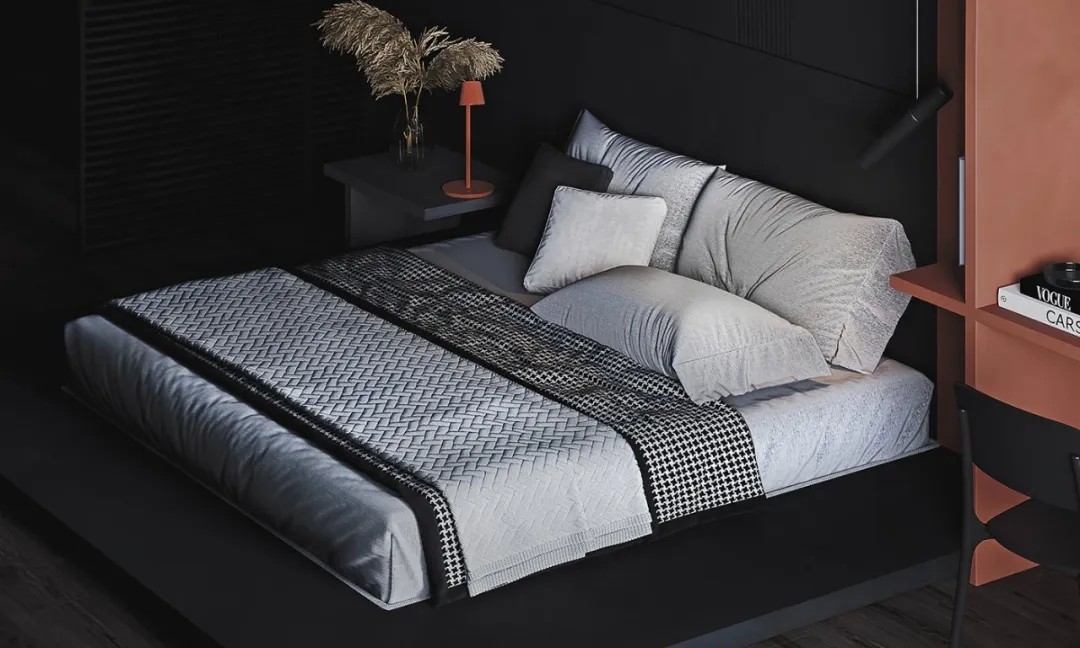 现代木质风的居住空间-26