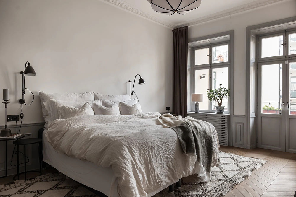 斯德哥尔摩现代古典风公寓设计-21