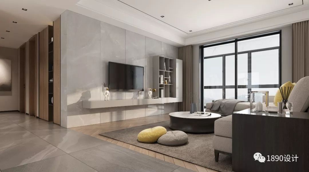 万科森林公园 242㎡通厅设计，折纸概念让空间更立体-28