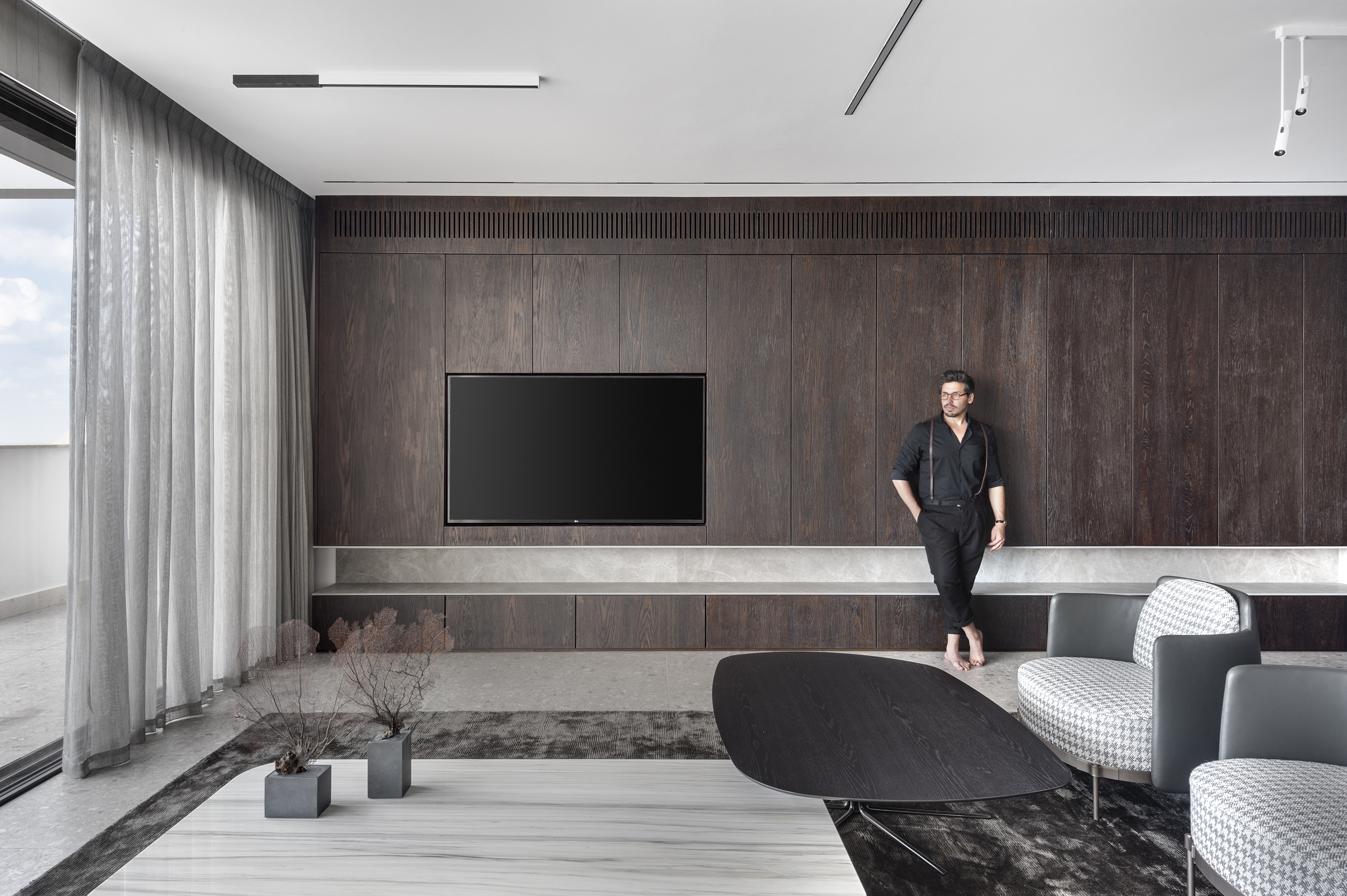 以色列当代极简海景住宅丨Israel丨Studio Erez Hyatt-33