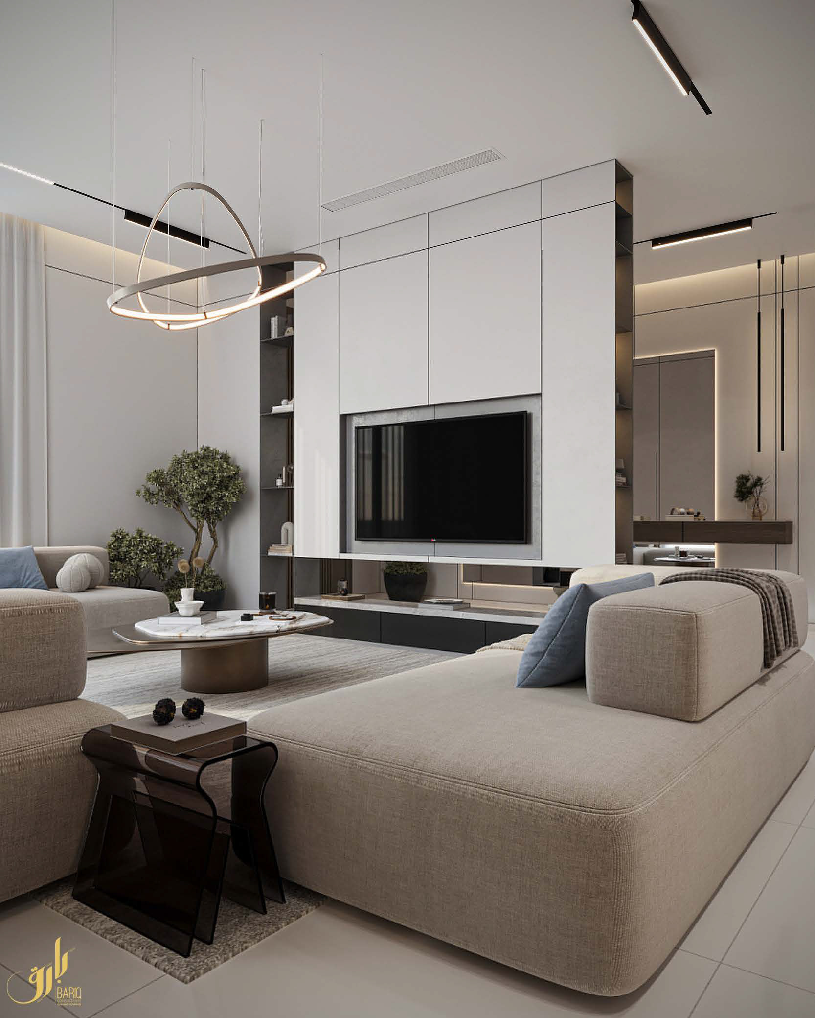 RA 住宅  室内套餐丨沙特阿拉伯丨Bariq Consultants-13