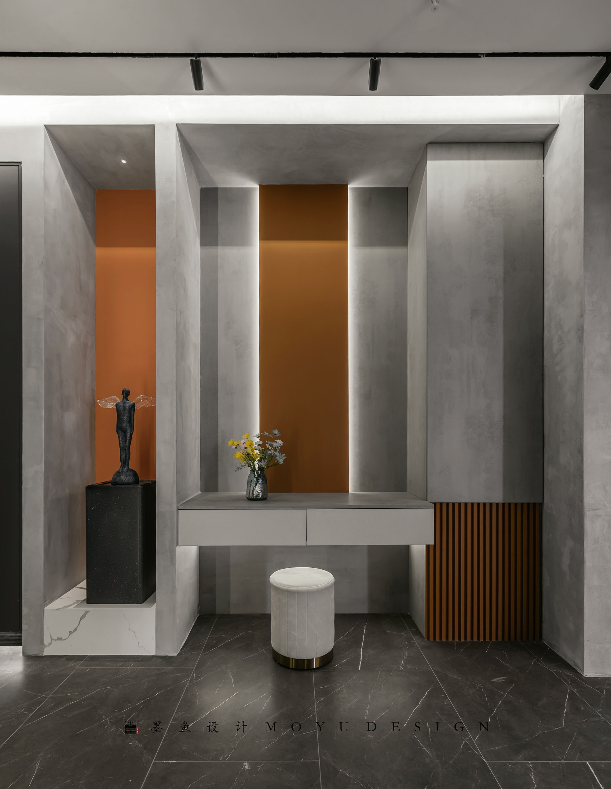 木兮贝全屋定制展厅丨墨鱼空间设计-57