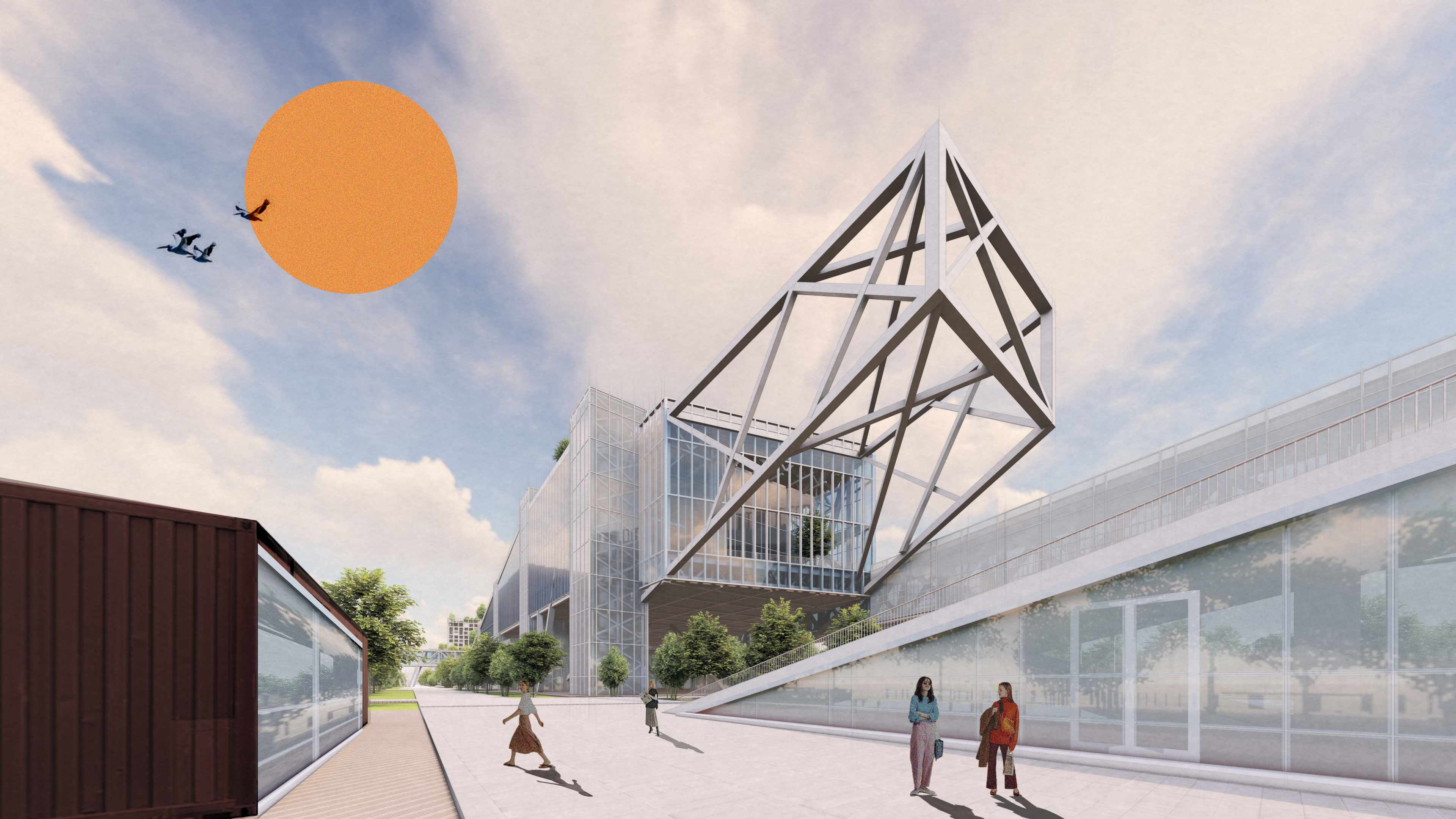 多功能景观公园(伏尔加河与萨马拉河交汇处)丨俄罗斯萨马拉-41