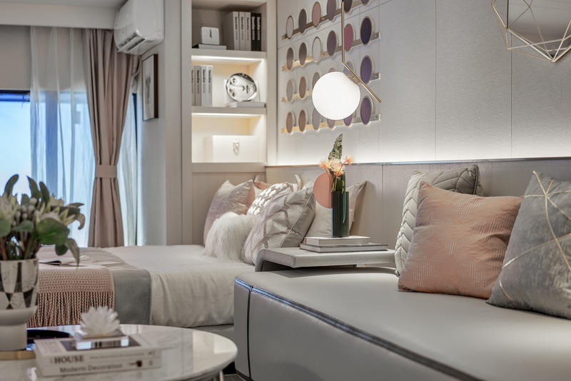 长沙星沙新城悦隽Loft样板房 | 现代简约风格下的年轻生活空间-24