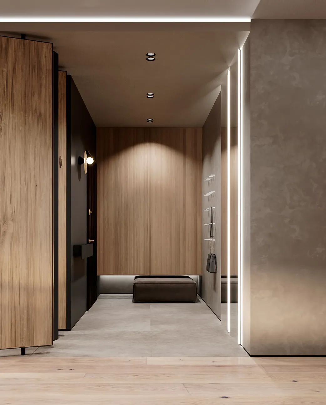 500㎡联排别墅,现代东方诗意空间丨东易日盛北京原创别墅分公司-34