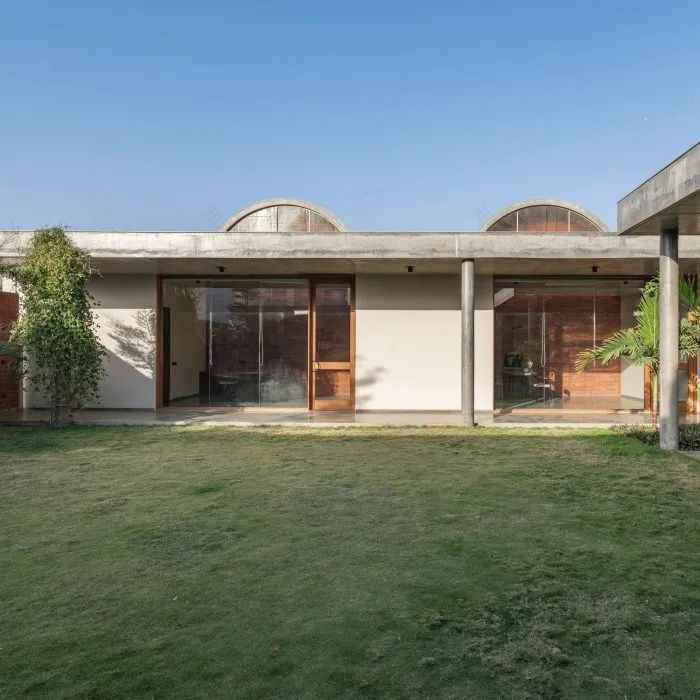 印度多层空间绿色办公室-13